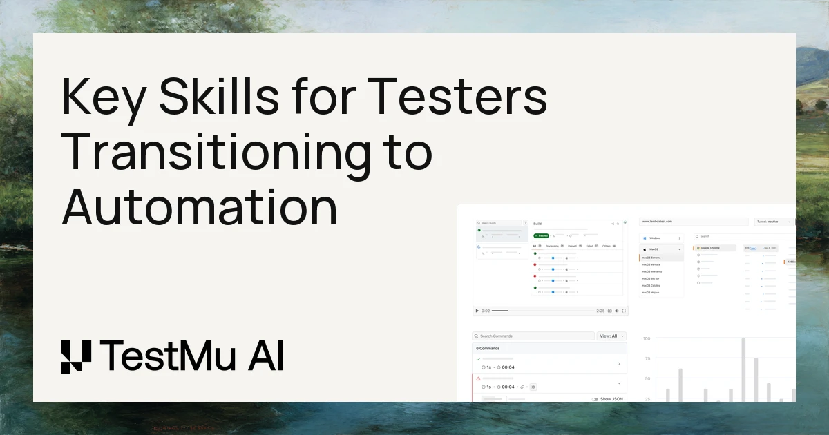 Key Skills for Manual Testers Transitioning to Automation