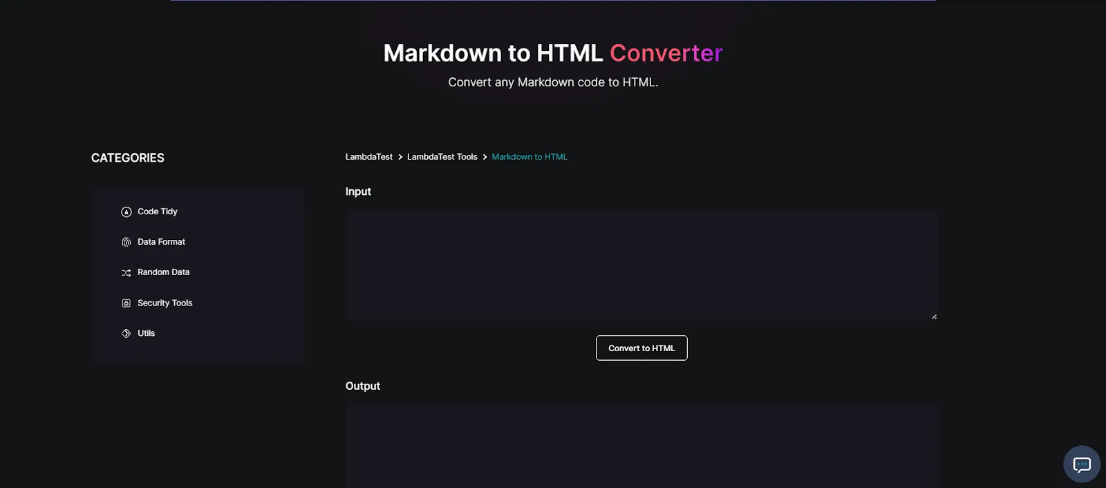 markdown-to-html-converter