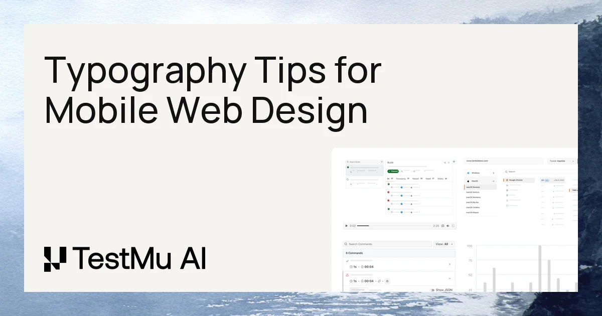19 Typography Tips That Transform Mobile Web Design
