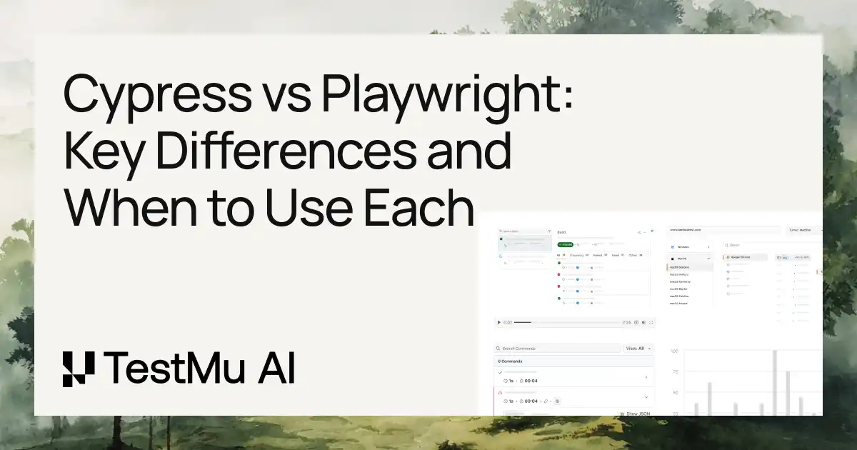 Cypress vs Playwright: Key Differences and When to Use Each | TestMu AI (Formerly LambdaTest)
