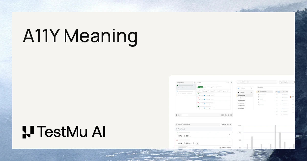 A11Y Meaning Explained: A Guide To Digital Accessibility