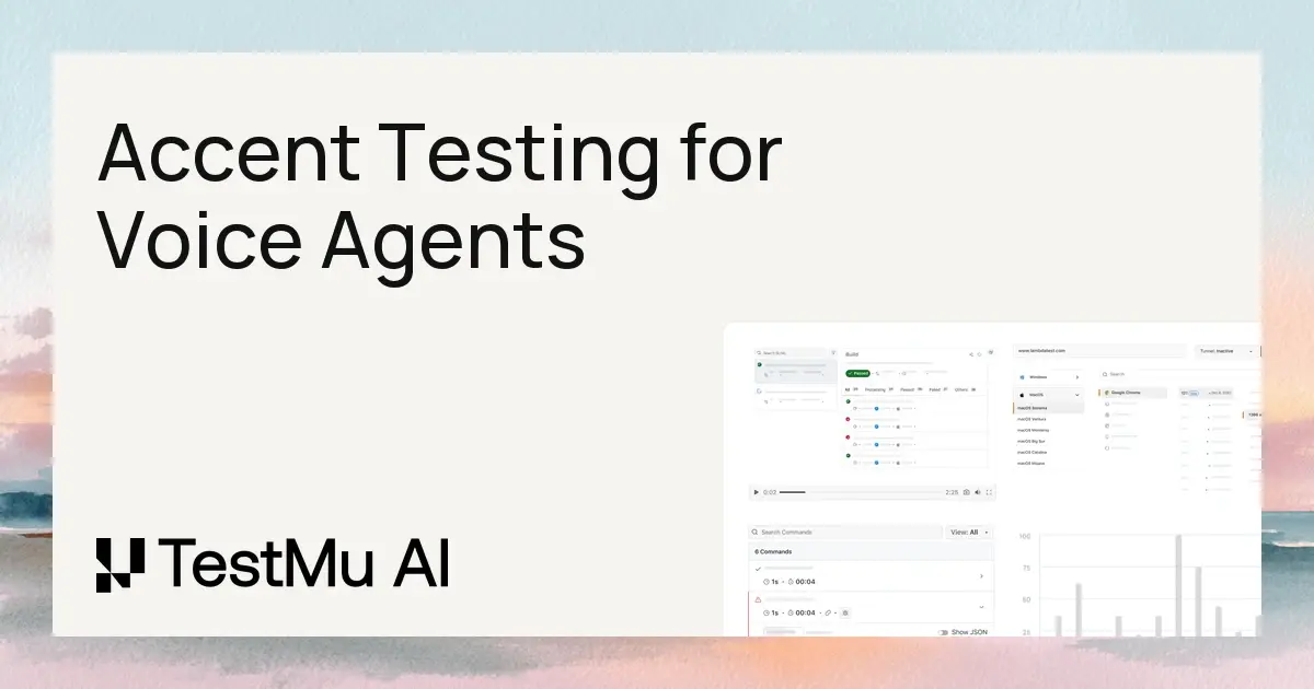 Accent Testing for Voice Agents: Who Gets Understood