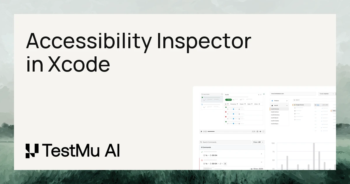 How to Use Accessibility Inspector for iOS Apps