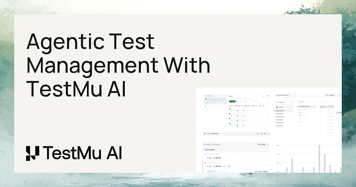Agentic Test Management: Know If Your Build Is Ready to Ship | TestMu AI (Formerly LambdaTest)