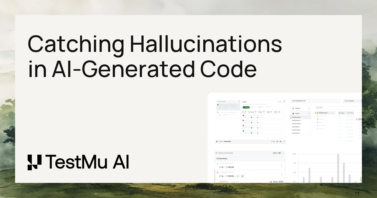 Catching Hallucinations in AI-Generated Code | TestMu AI (Formerly LambdaTest)