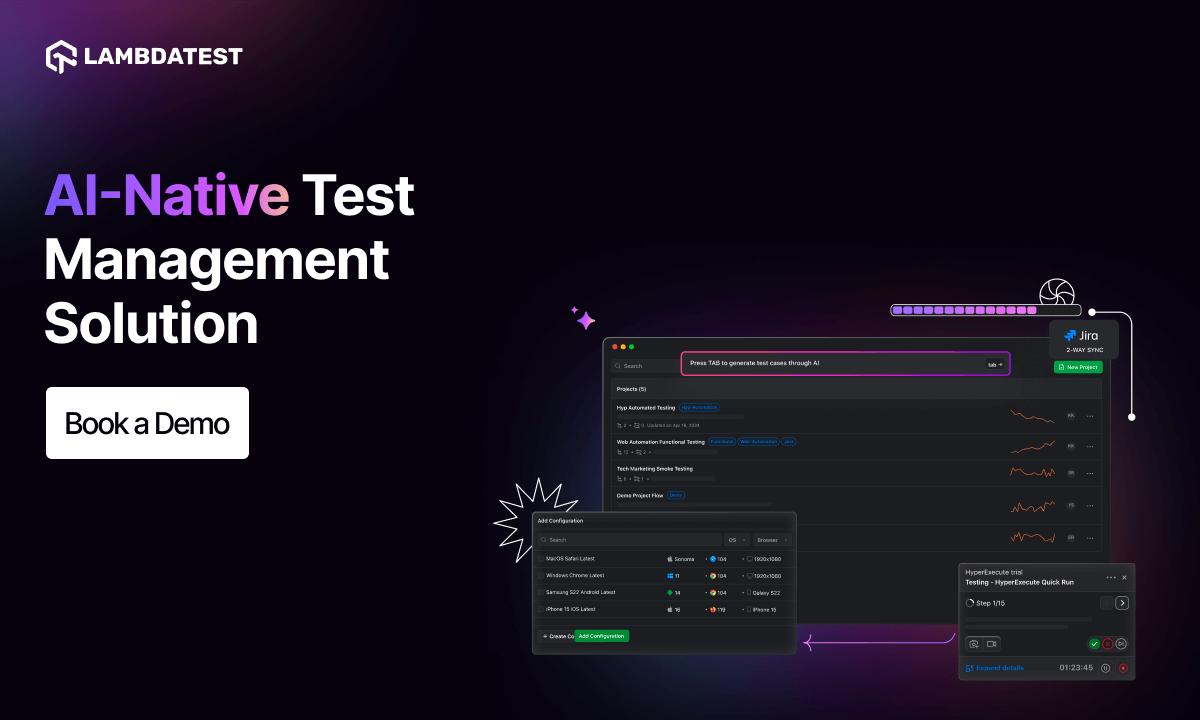 AI-Native Test Management Solution | Modern QA at Scale
