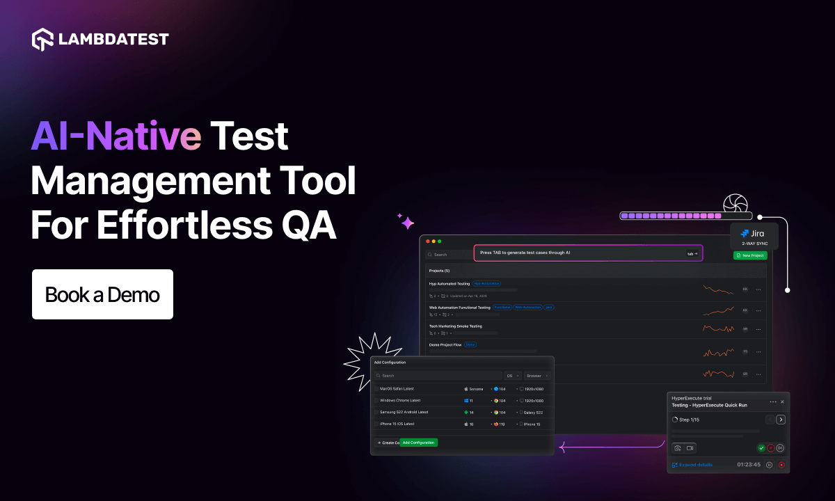 AI Native Test Management Tool