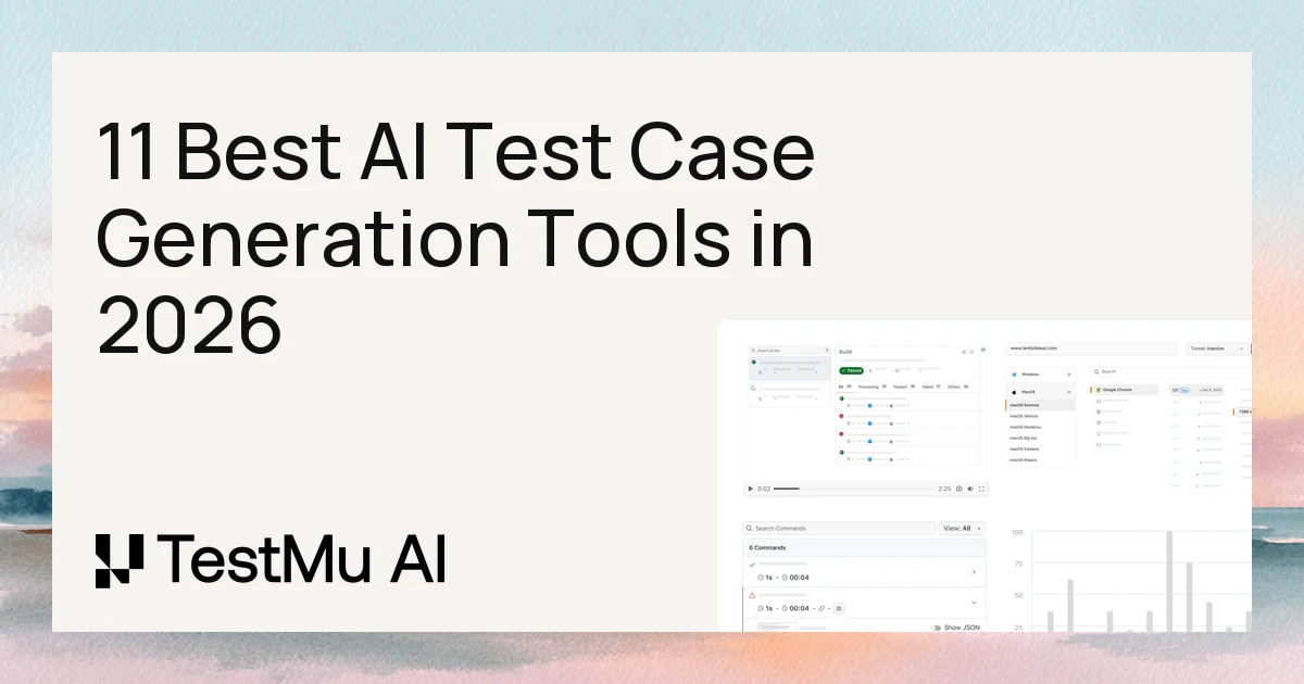 11 Best AI Test Case Generation Tools in 2026