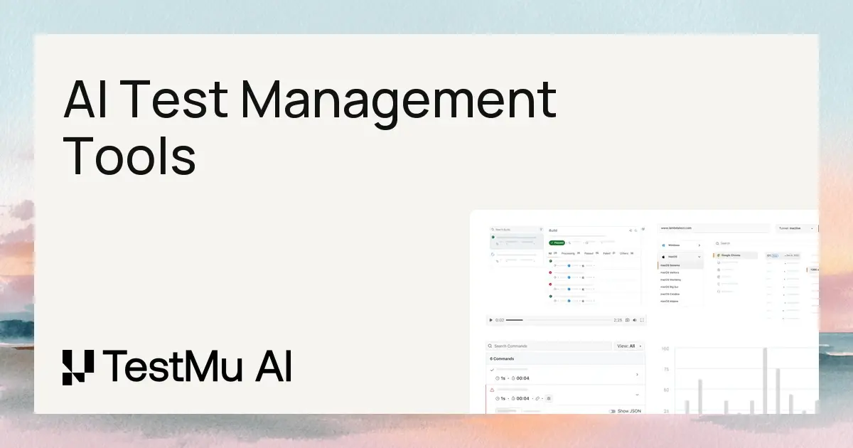Top 10 AI Test Management Tools You Should Know in 2026 | TestMu AI (Formerly LambdaTest)