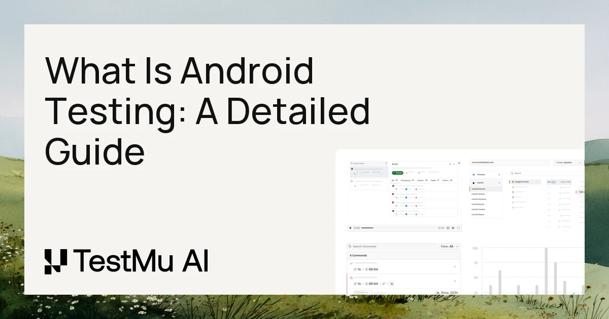 What Is Android Testing: A Detailed Guide