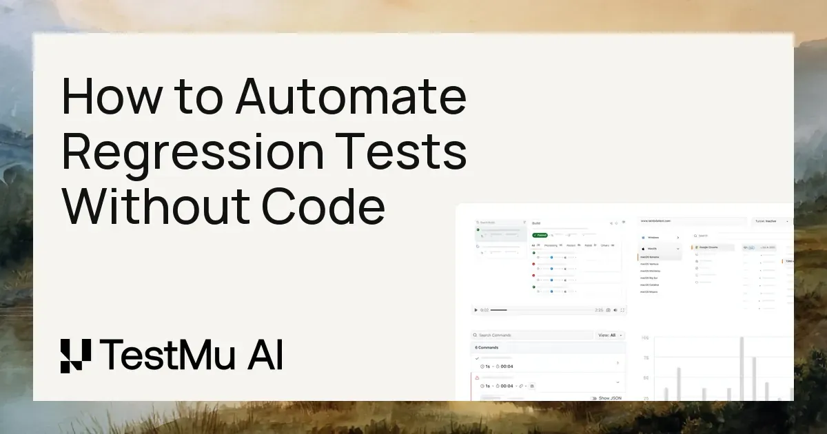 How to Automate Regression Tests Without Code | KaneAI by TestMu AI (Formerly LambdaTest)