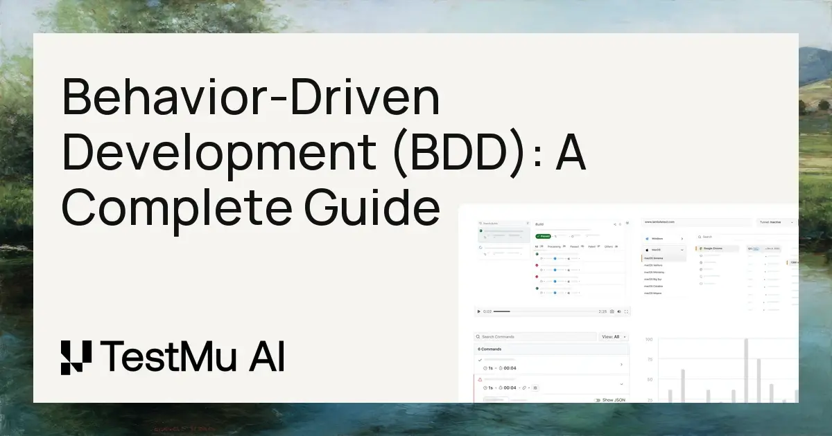 What is BDD Testing? Best Practices and Writing Test Cases