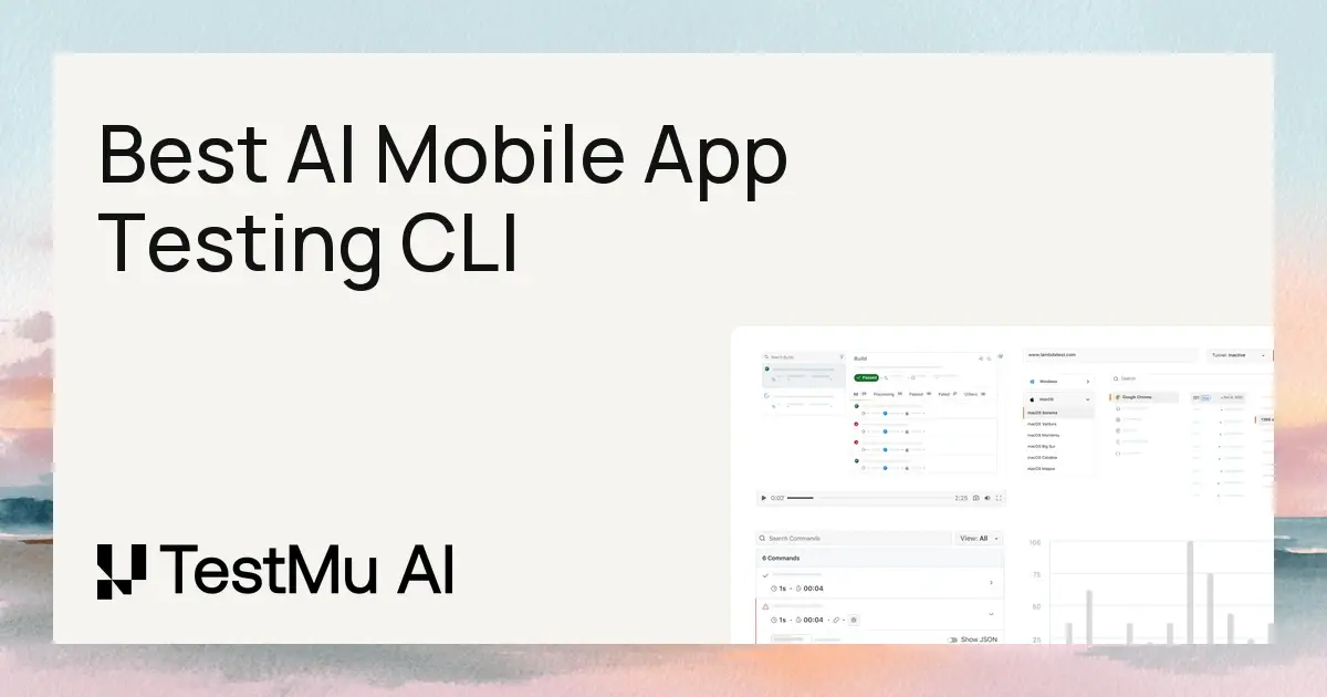 Best AI Mobile App Testing CLI in 2026: Verification vs Automation