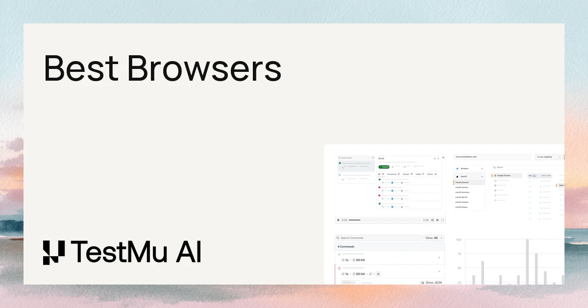 9 Best Browsers for Website Testing [2026]