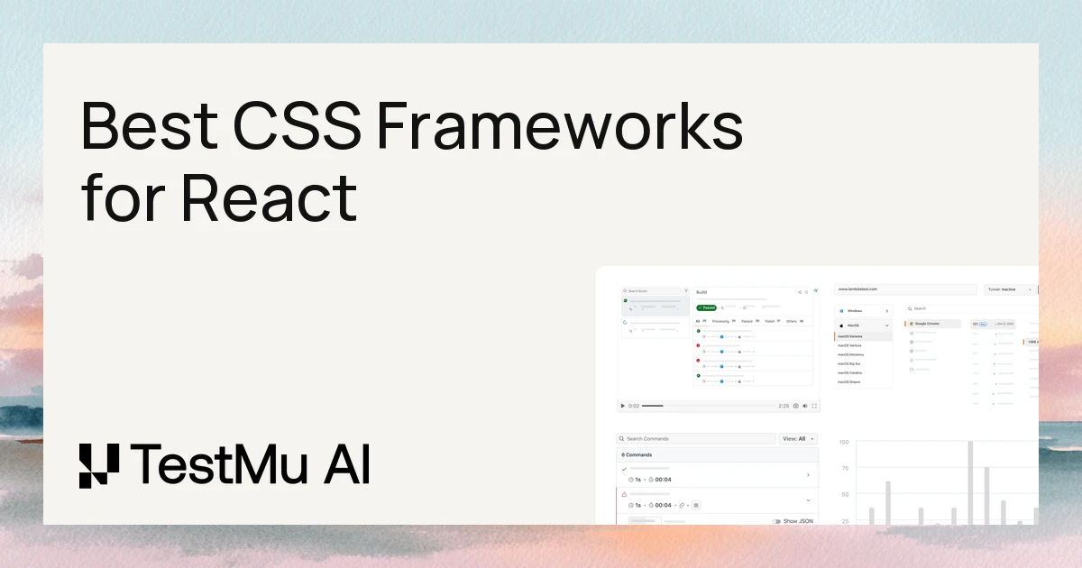 23 Best CSS Frameworks For React In 2026: A Comprehensive Overview