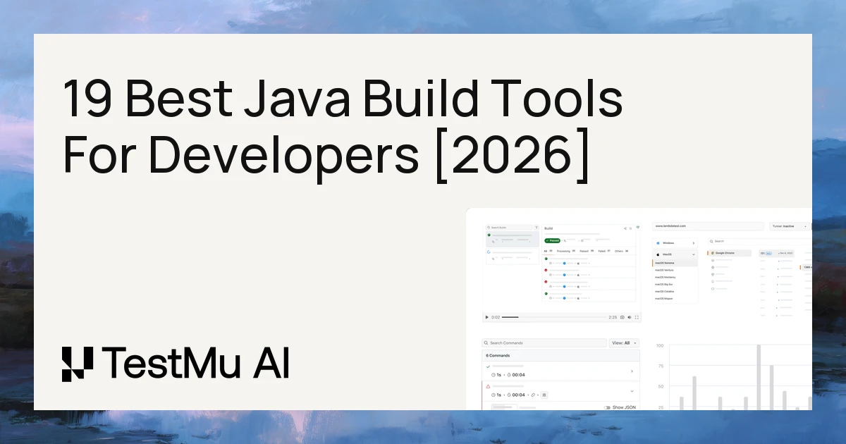 19 Best Java Build Tools For Developers [2026]