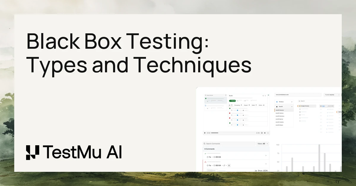 What Is Black Box Testing? Types, Techniques &amp; Examples