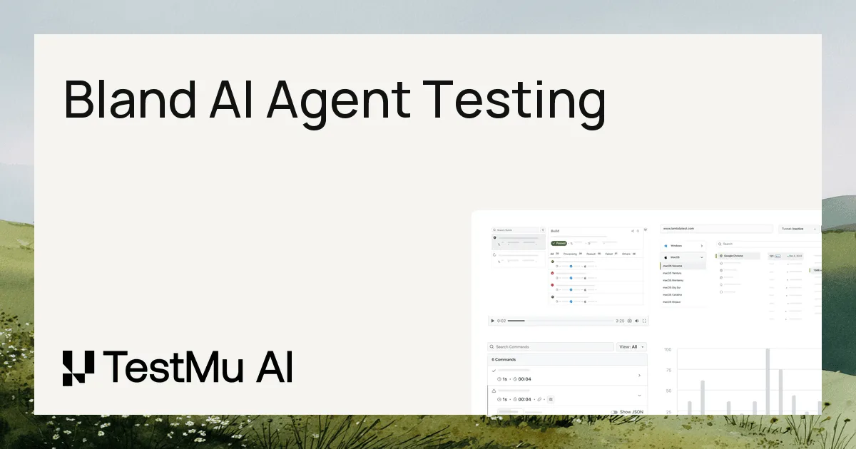 How to Test a Bland AI Calling Agent | TestMu AI (Formerly LambdaTest)