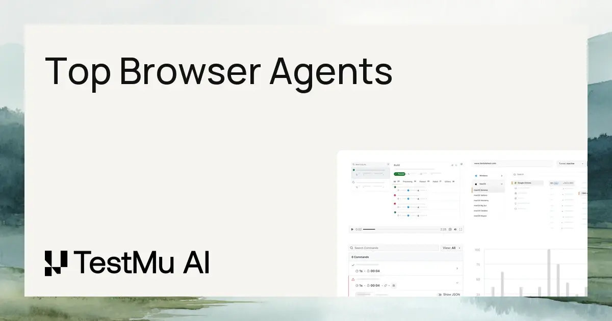 Top 9 Browser Agents for 2026 | TestMu AI (Formerly LambdaTest)