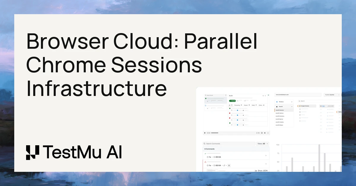 How Browser Cloud Runs Hundreds of Concurrent Chrome Sessions on Demand | TestMu AI (Formerly LambdaTest)