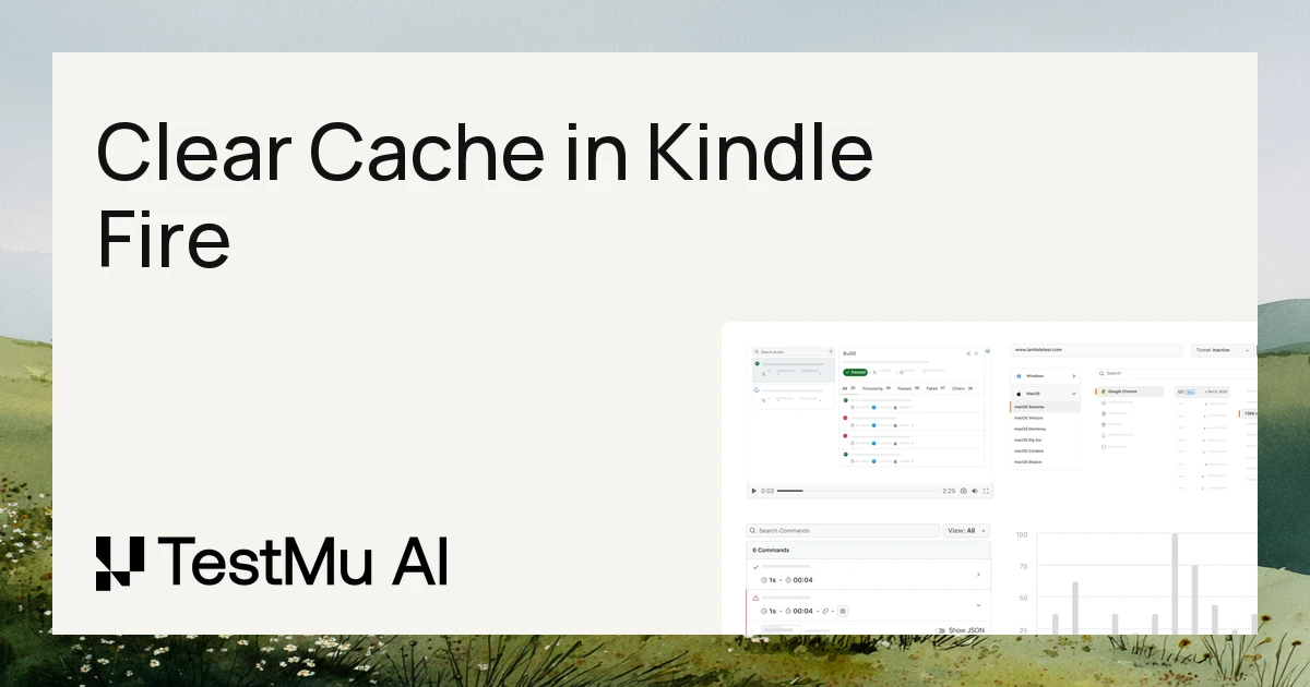How to Clear Cache in Kindle/ Amazon Fire