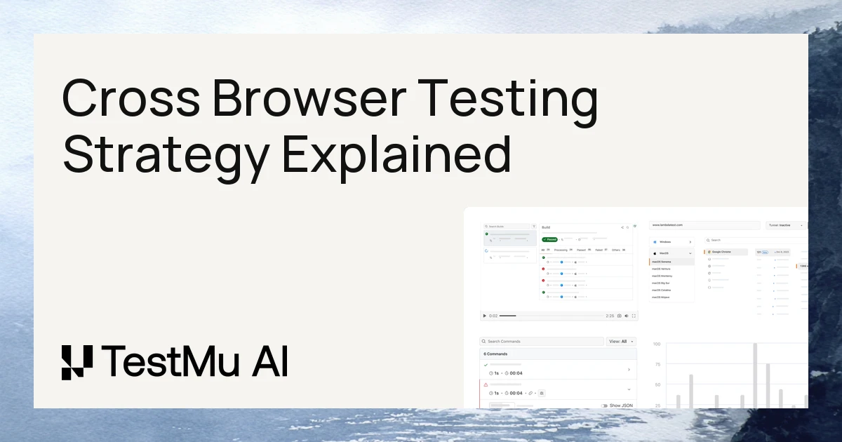 Cross Browser Testing Strategy in 3 Steps