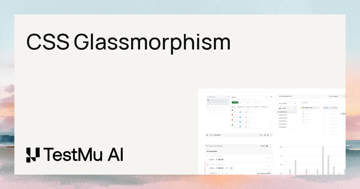 An Intuitive Guide To CSS Glassmorphism