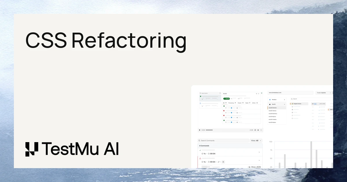 CSS Refactoring: A Complete Guide With Examples