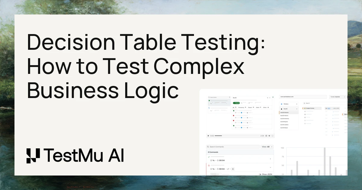 Decision Table Testing: How to Test Complex Business Logic