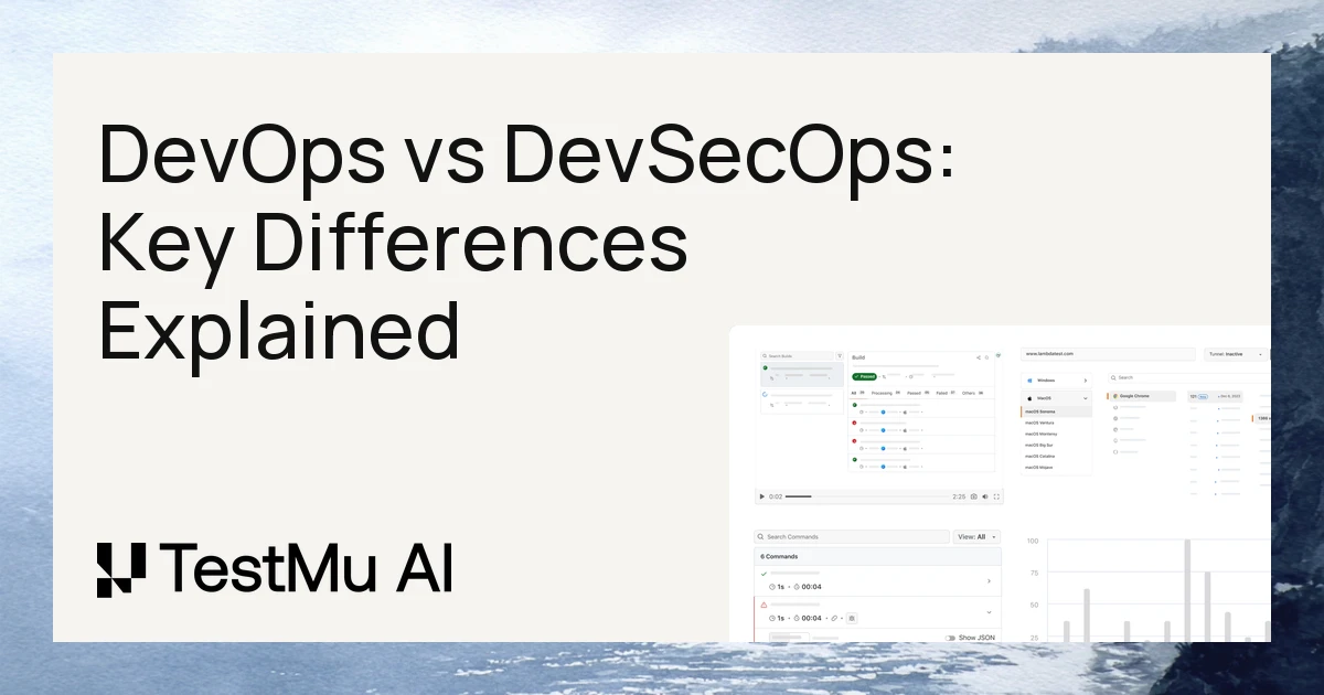 DevOps vs DevSecOps: Key Differences Explained | TestMu AI (Formerly LambdaTest)