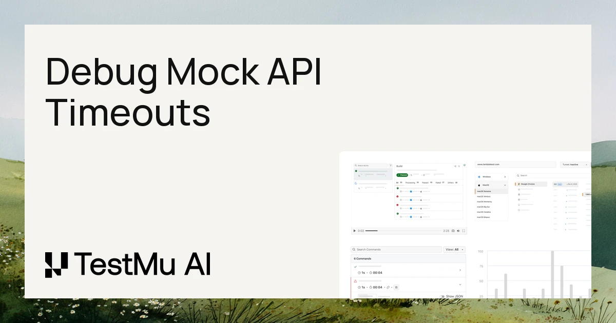 Diagnosing Test Failures in Payment Checkout Due to Mock API Timeouts