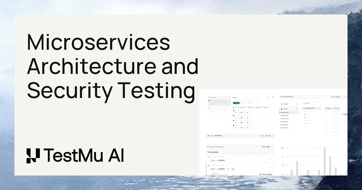 Microservices Security Testing: Risks, Types, and Checks