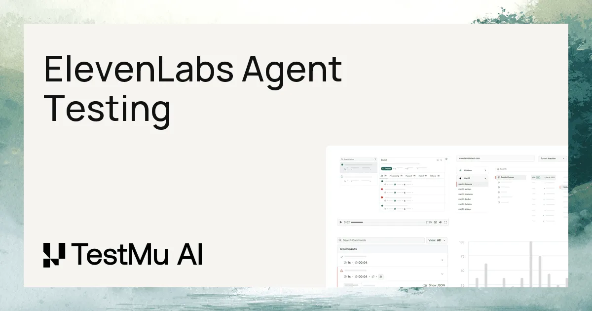 How to Test ElevenLabs Agents | TestMu AI (Formerly LambdaTest)