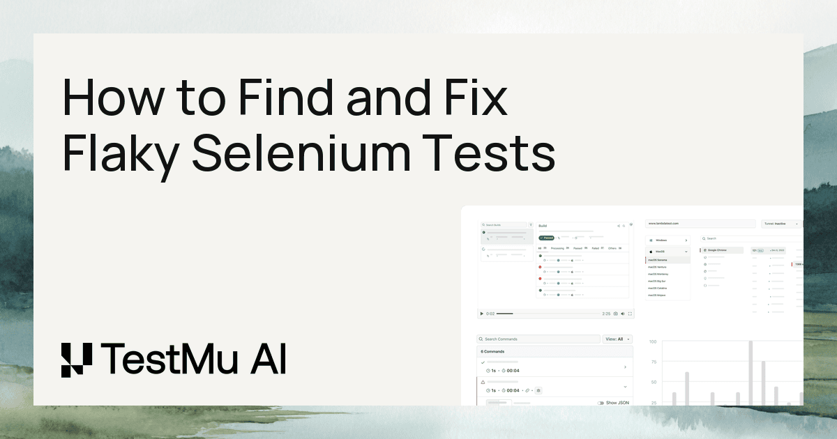 How to Find and Fix Flaky Selenium Tests | TestMu AI (Formerly LambdaTest)