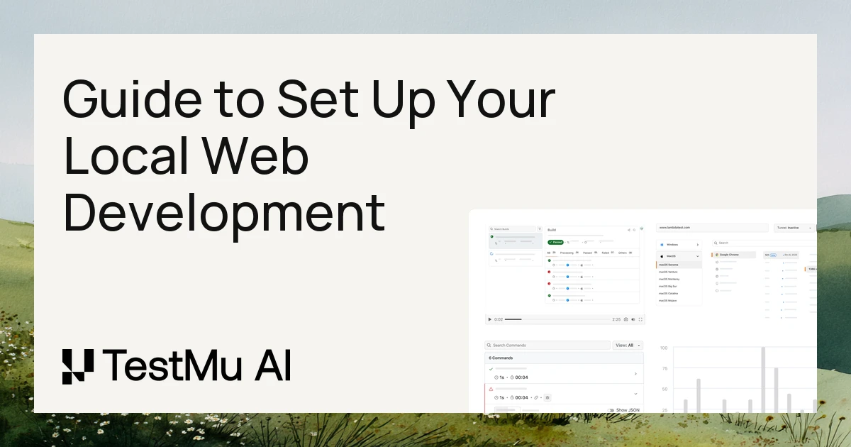Guide to Set Up Your Local Web Development Environment