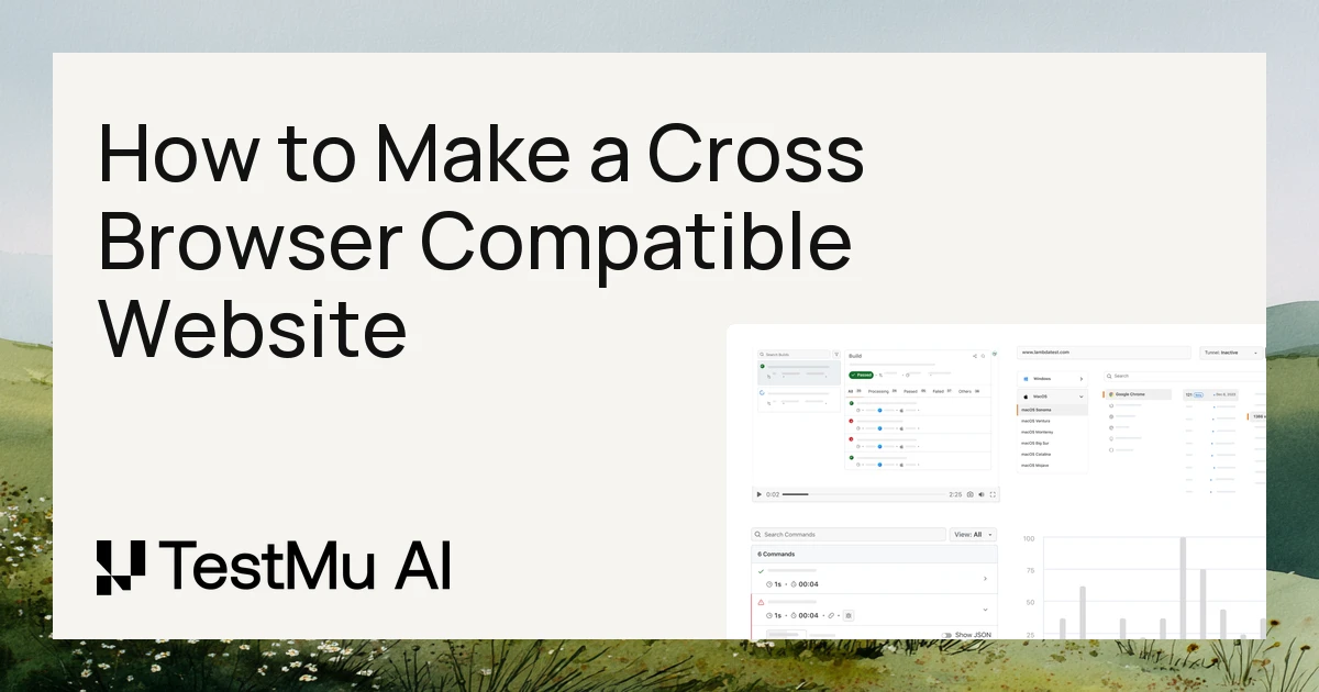 How To Make A Cross Browser Compatible Website?