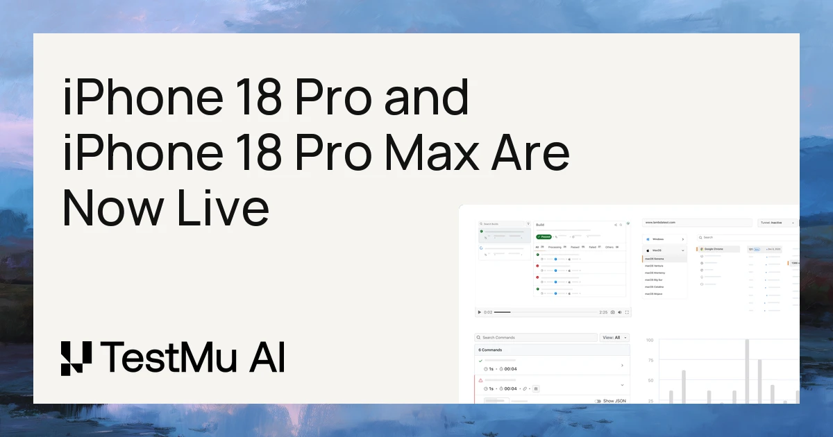 iPhone 18 Pro and iPhone 18 Pro Max Are Now Live