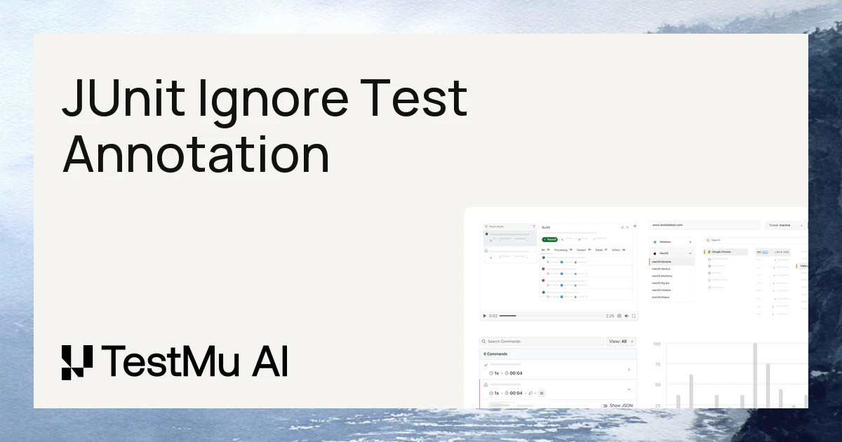 How To Use JUnit Ignore Test Annotation [With Examples]