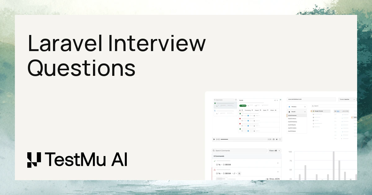 150+ Laravel Interview Questions Answered: Ultimate Guide