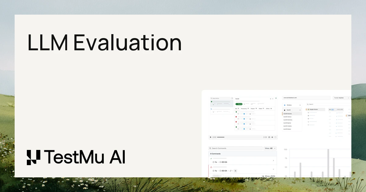 LLM Evaluation: Metrics, Methods & Tools That Matter in 2026 | TestMu AI (Formerly LambdaTest)
