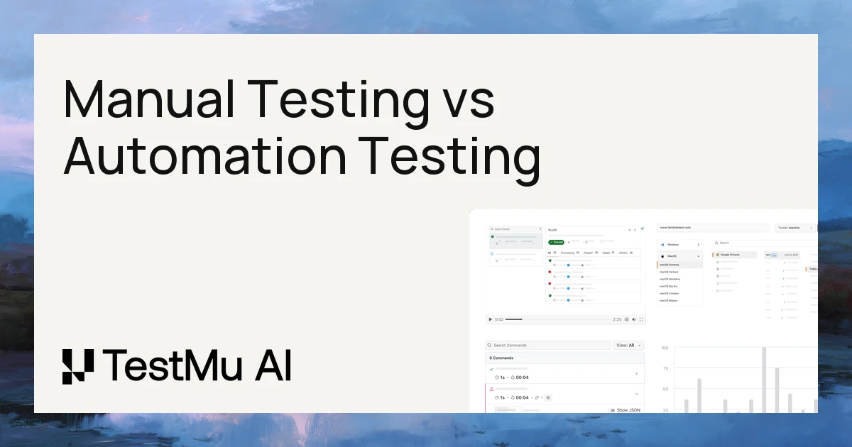 Manual Testing vs Automation Testing: What's the Difference?