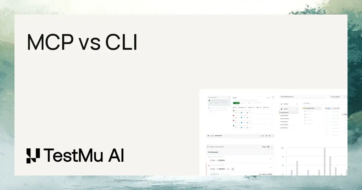 MCP vs CLI: Key Differences for AI Agents [2026] | TestMu AI (Formerly LambdaTest)