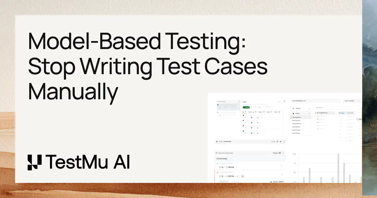 Model-Based Testing: Stop Writing Test Cases Manually | TestMu AI (Formerly LambdaTest)