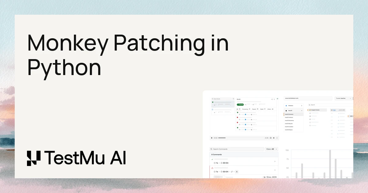 Monkey Patching in Python: How It Works, With Examples