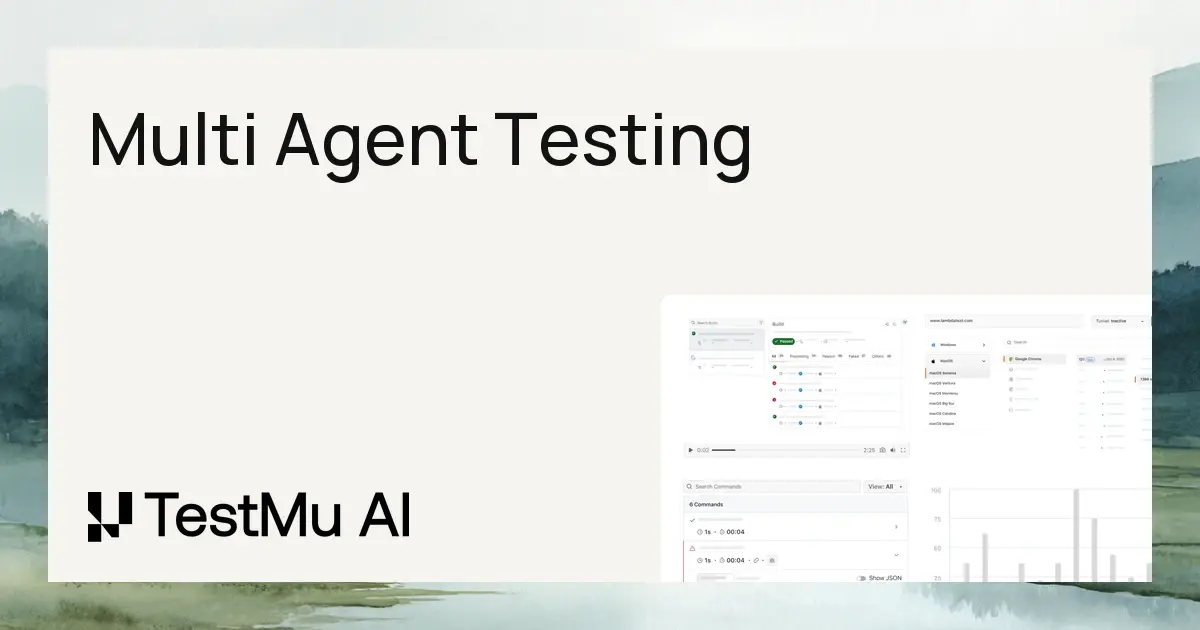 Multi Agent Testing: How to Verify What AI Agents Do | TestMu AI (Formerly LambdaTest)