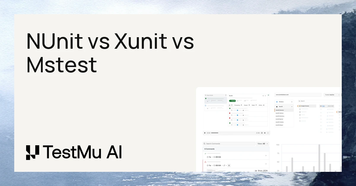 NUnit vs xUnit vs MSTest: Which C# Framework Wins?