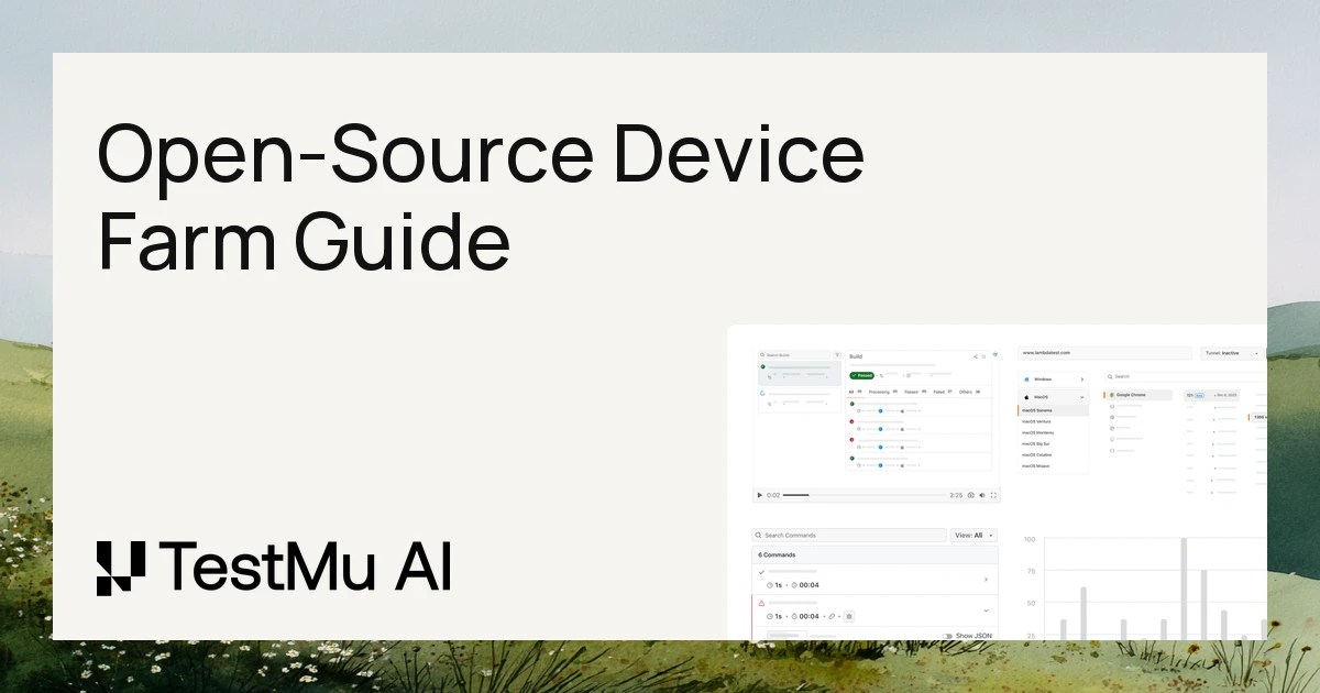 Open Source Device Farm Explained: Definition, Benefits, Tools