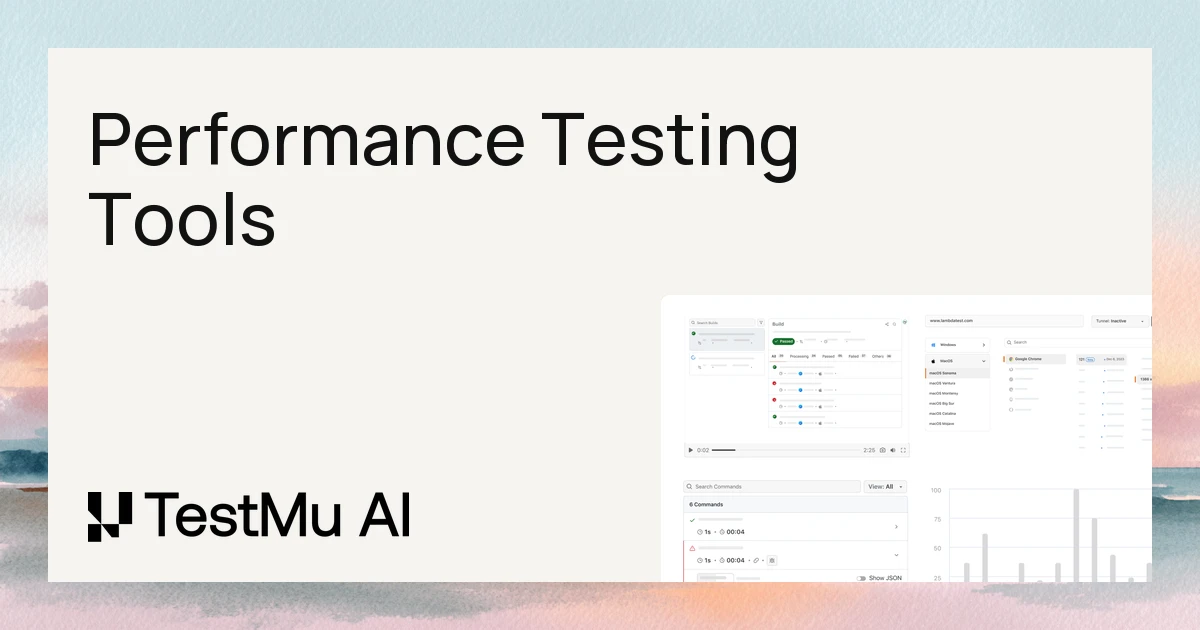 13 Best Performance Testing Tools Compared in 2026 | TestMu AI (Formerly LambdaTest)