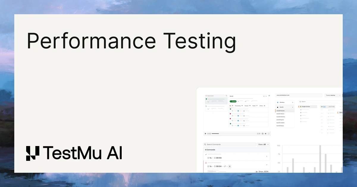 Performance Testing: Types, Metrics, Tools & Sample Scripts
