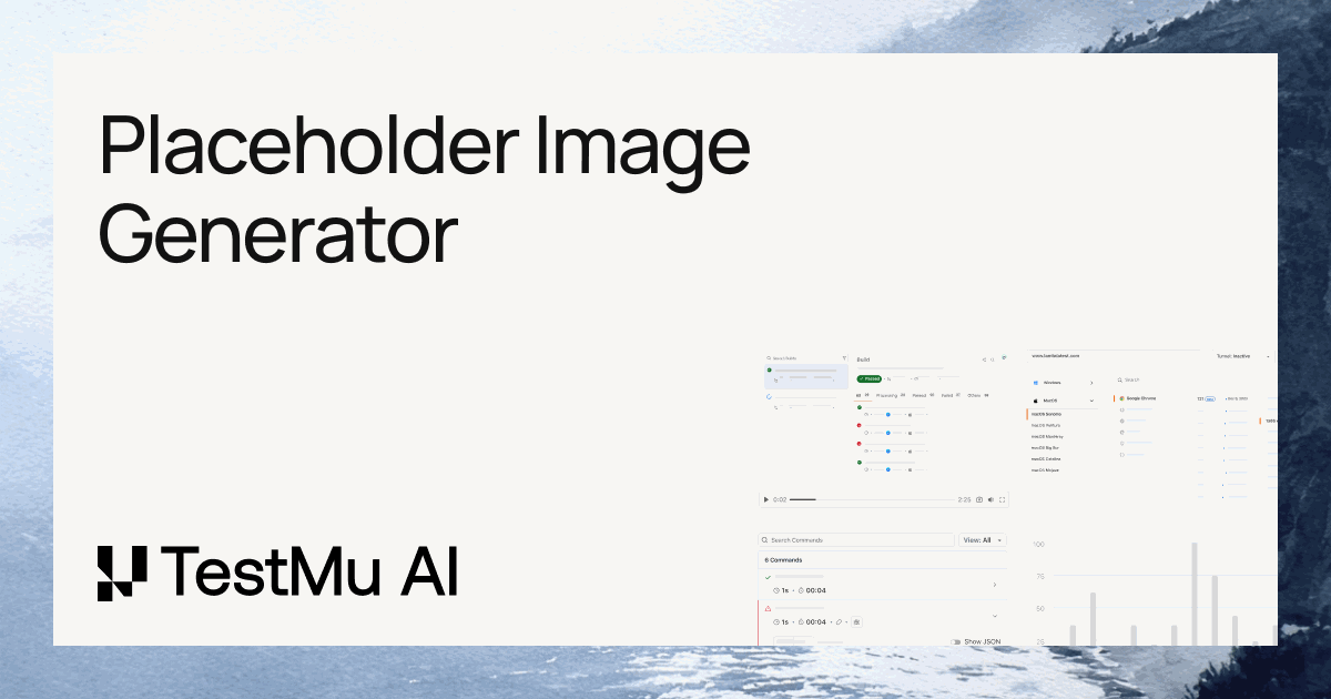 Placeholder Image Online Generator